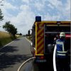 Einsatz "Strohballenbrand"